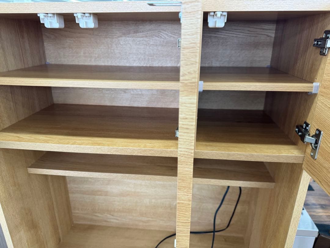 奈良発✨ニトリ✨ETONA 食器棚 キッチンボード エトナ90