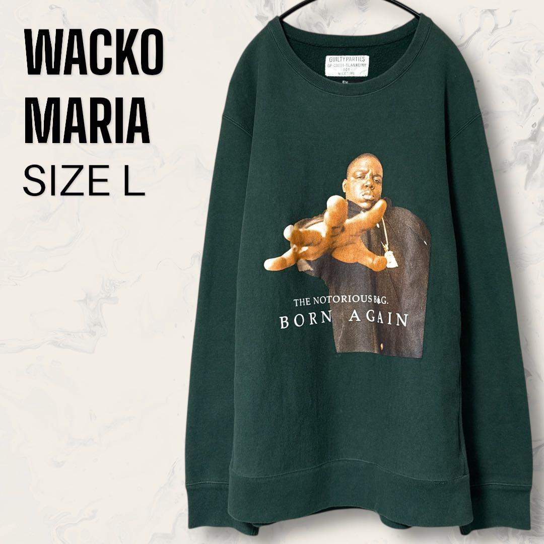 WACKO MARIA × ノトーリアス・B.I.G. コラボ スウェット