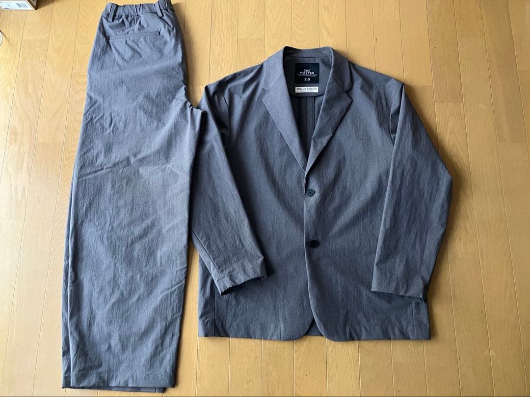 BEAUTY &YOUTH 360°MASTER2.0 セットアップ 上下M