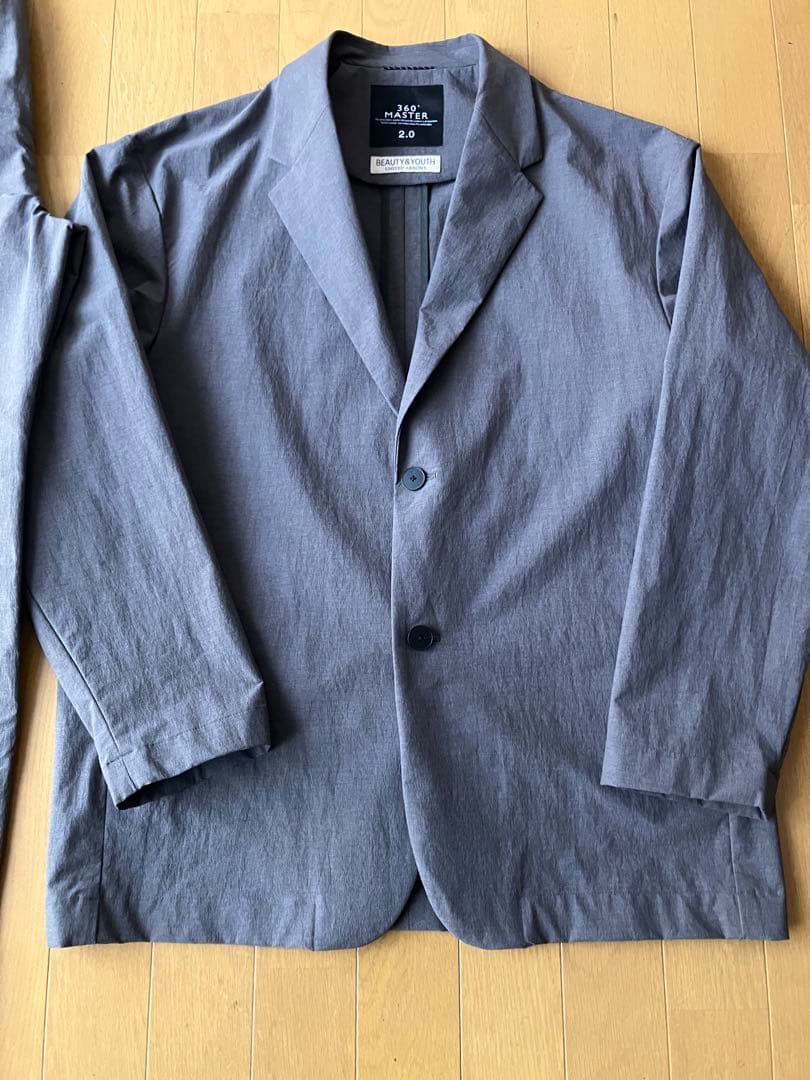 BEAUTY &YOUTH 360°MASTER2.0 セットアップ 上下M