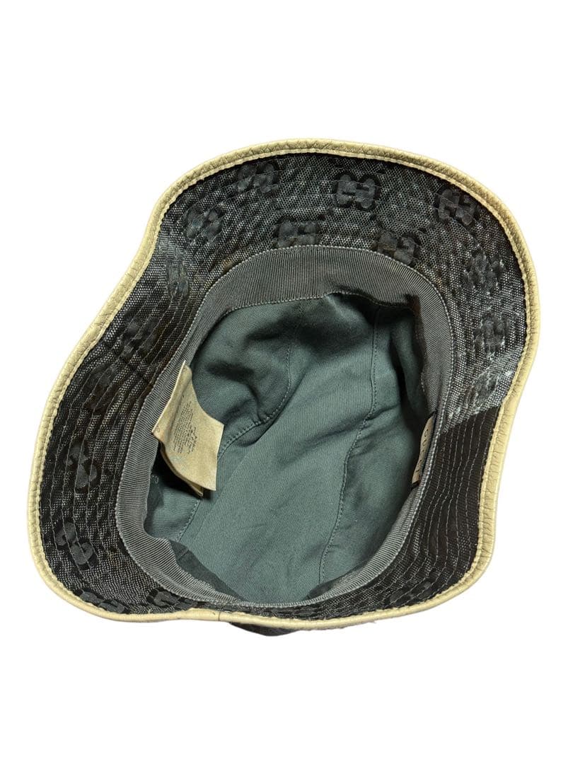 GUCCI Off The Grid GGロゴ総柄 バケットハット