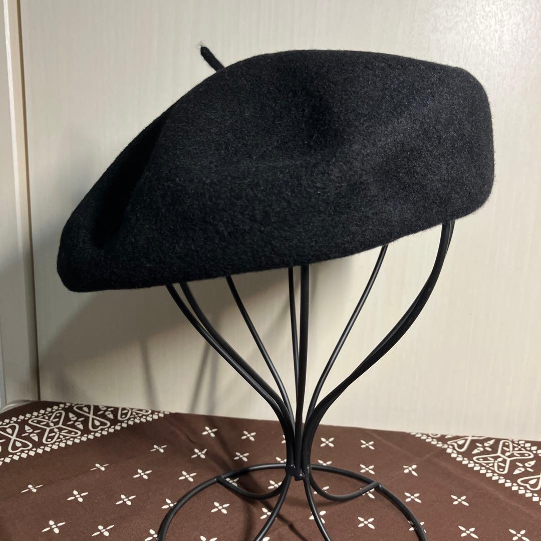 リアルマッコイズ　ベレー　WOOL BERET 美品 希少　黒