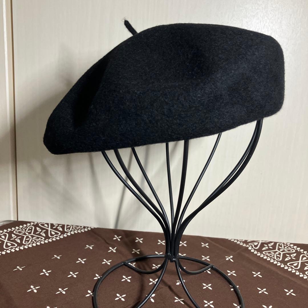リアルマッコイズ　ベレー　WOOL BERET 美品 希少　黒
