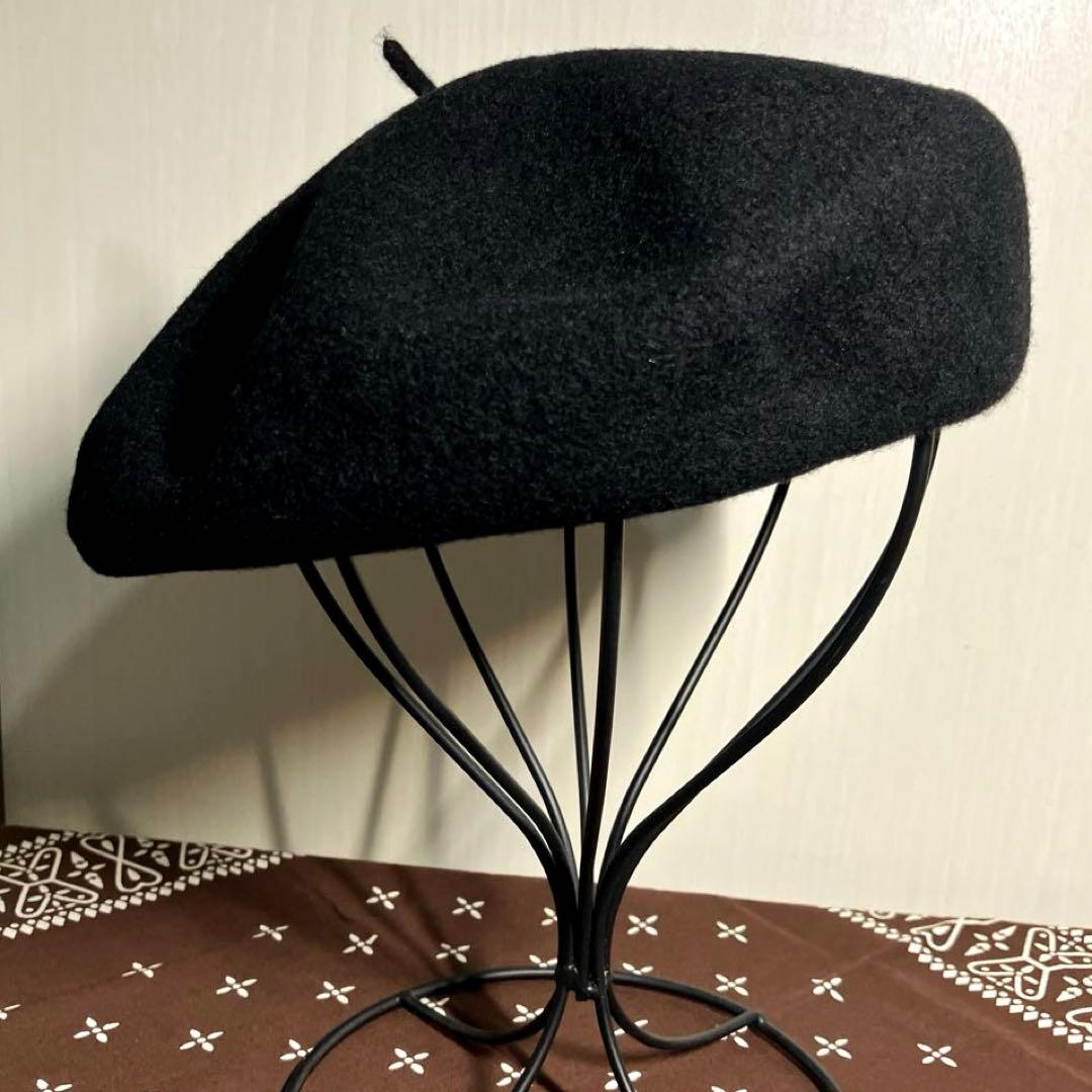 リアルマッコイズ　ベレー　WOOL BERET 美品 希少　黒