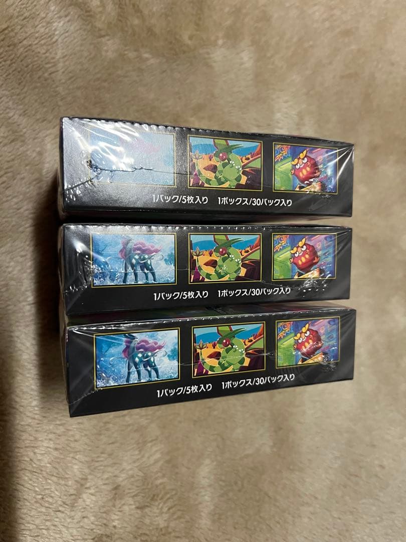 ポケモンカード インフェルノX 新品未開封 3box シュリンク付