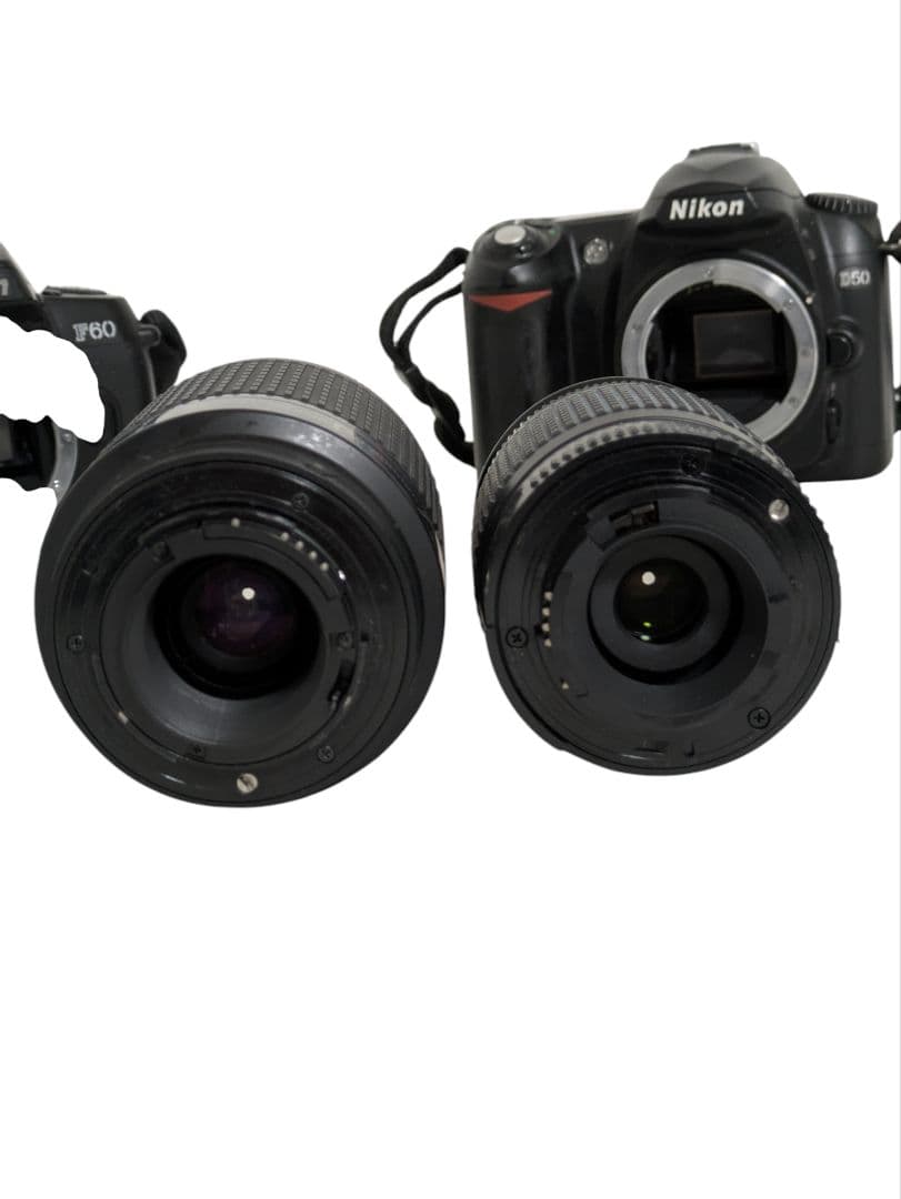 Nikon F60 D50 カメラ2台 Nikonレンズ2個 まとめ売り