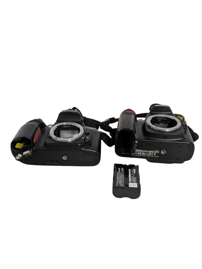 Nikon F60 D50 カメラ2台 Nikonレンズ2個 まとめ売り