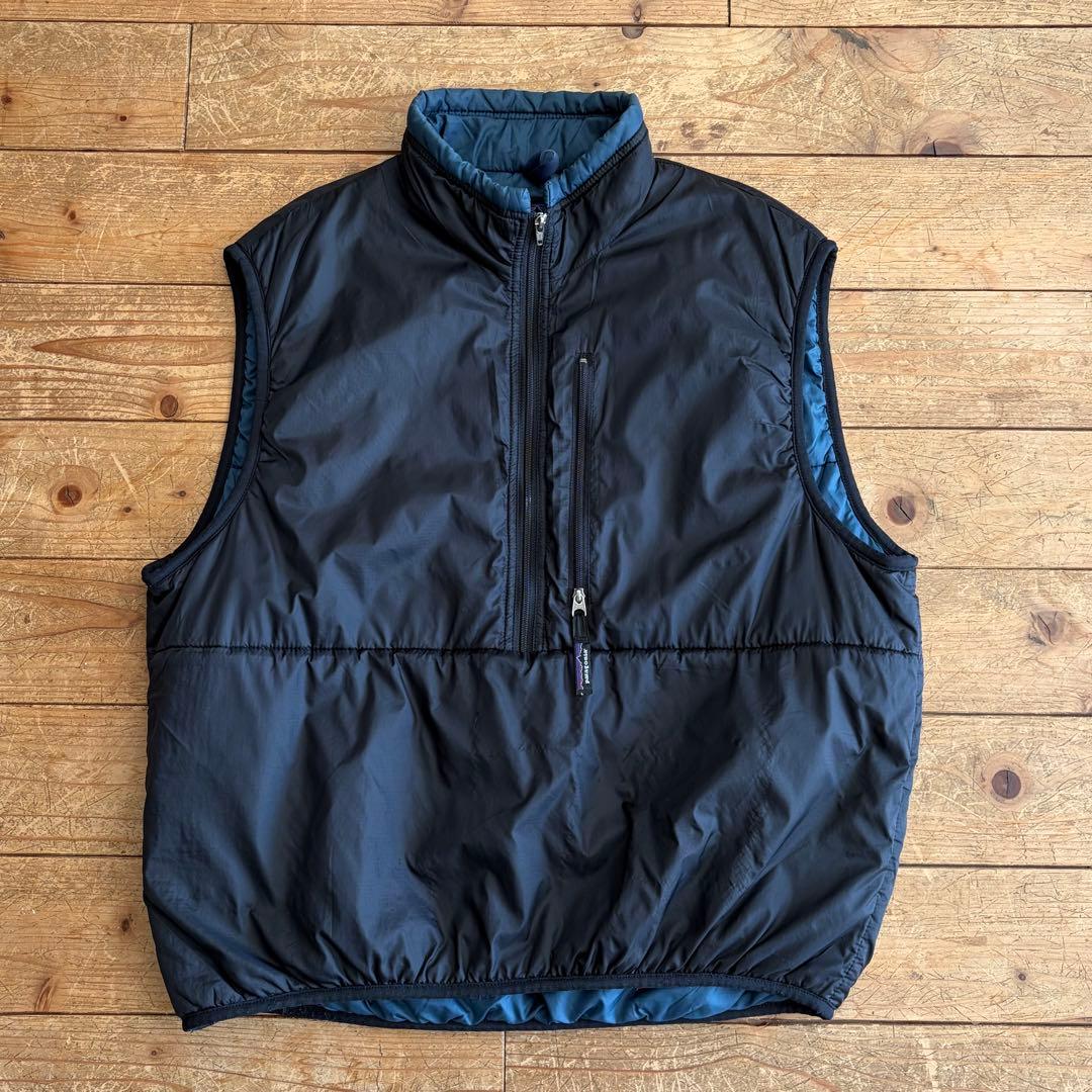 patagonia ブラック パフボール ベスト M 1999