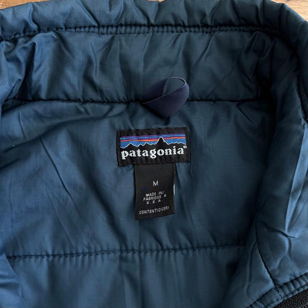 patagonia ブラック パフボール ベスト M 1999