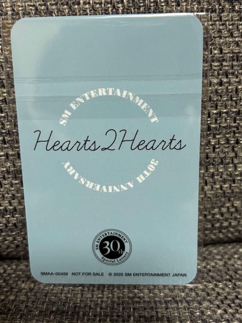 Hearts2Hearts ユハ　SM30周年抽選会トレカ
