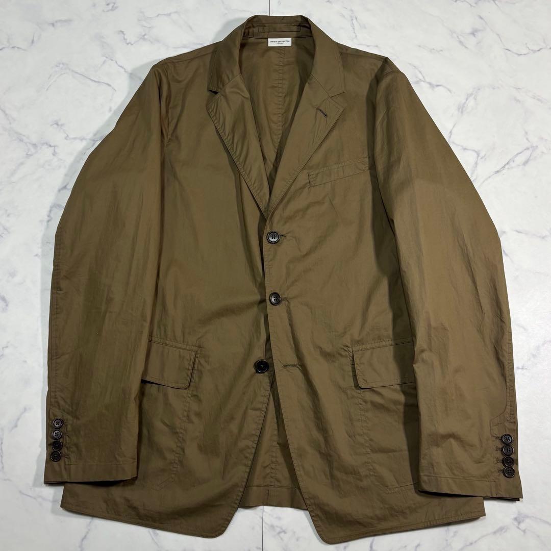 DRIES VAN NOTEN 3Bテーラード ジャケット　ブラウン