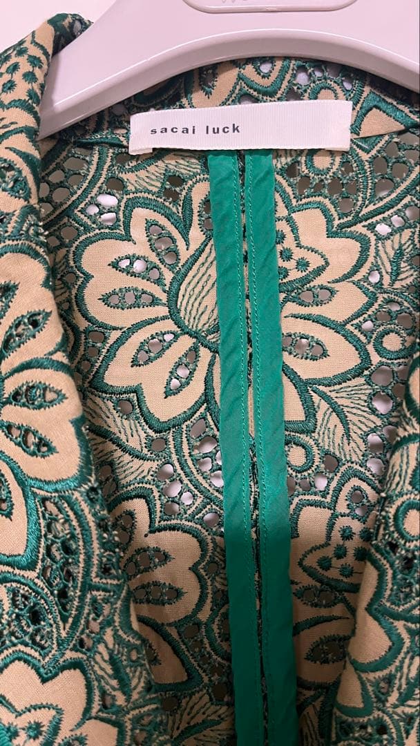 サカイラック　sacai luck レースジャケット　新品同様