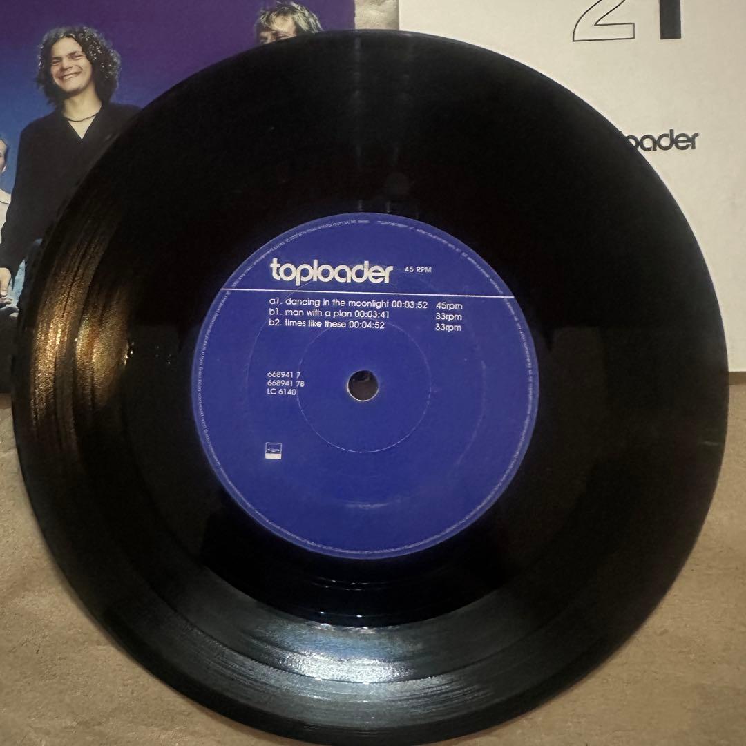 toploader-dancing in the moonlight 7” レア