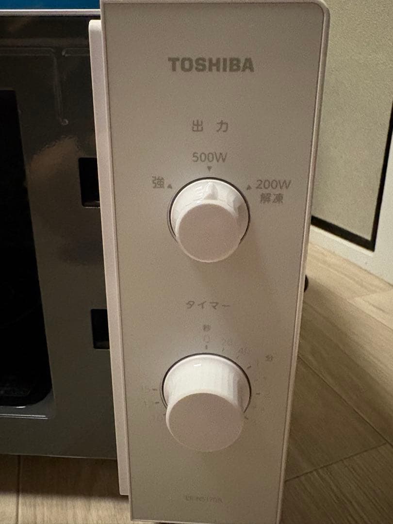TOSHIBA ER-NS170A(W) 単機能電子レンジ(2025年製)