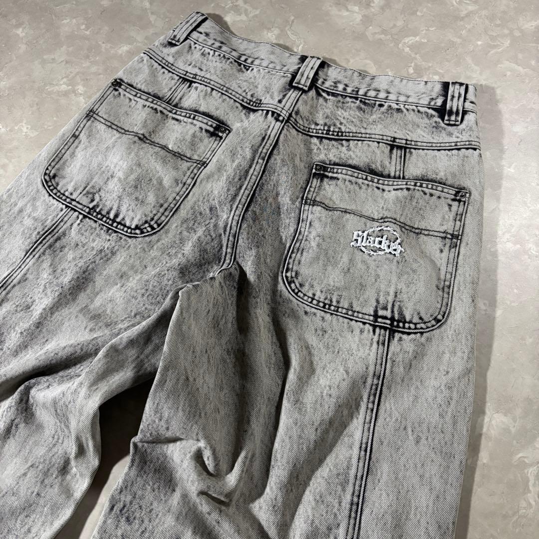 かつきくん着用 slacker black denim buggy 鬼太