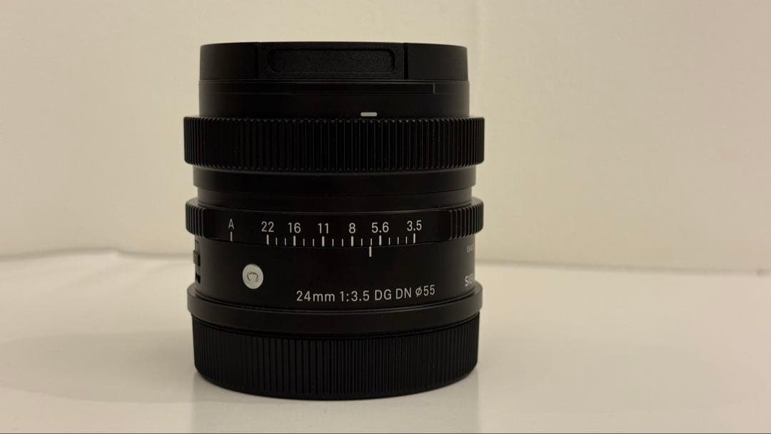 SIGMA 24mm F3.5 DG DN レンズ　Lマウント