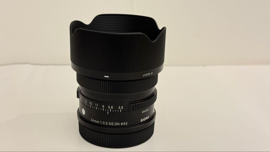 SIGMA 24mm F3.5 DG DN レンズ　Lマウント