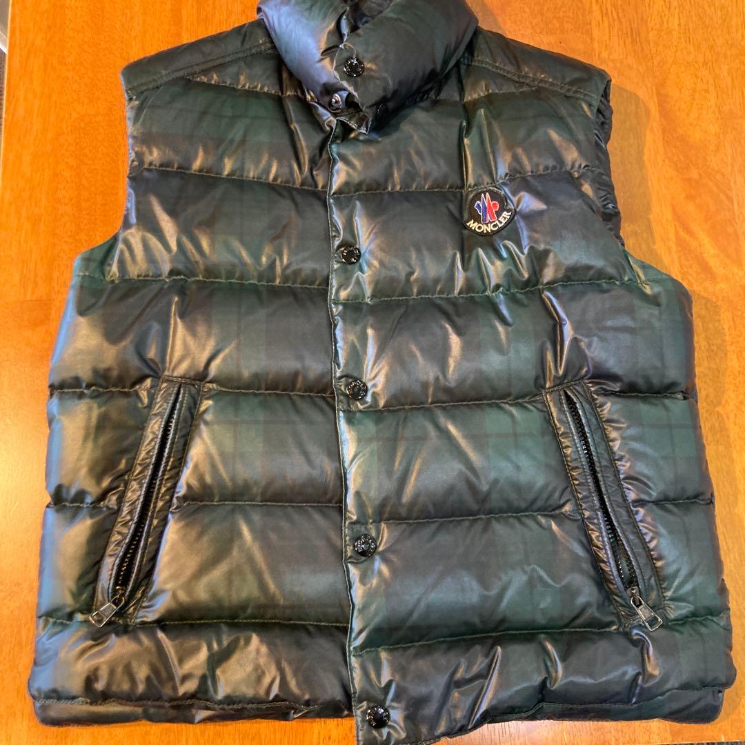 MONCLER ダウンベスト ダークグリーン