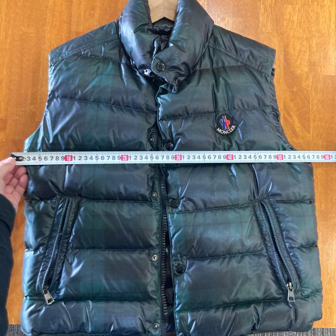 MONCLER ダウンベスト ダークグリーン