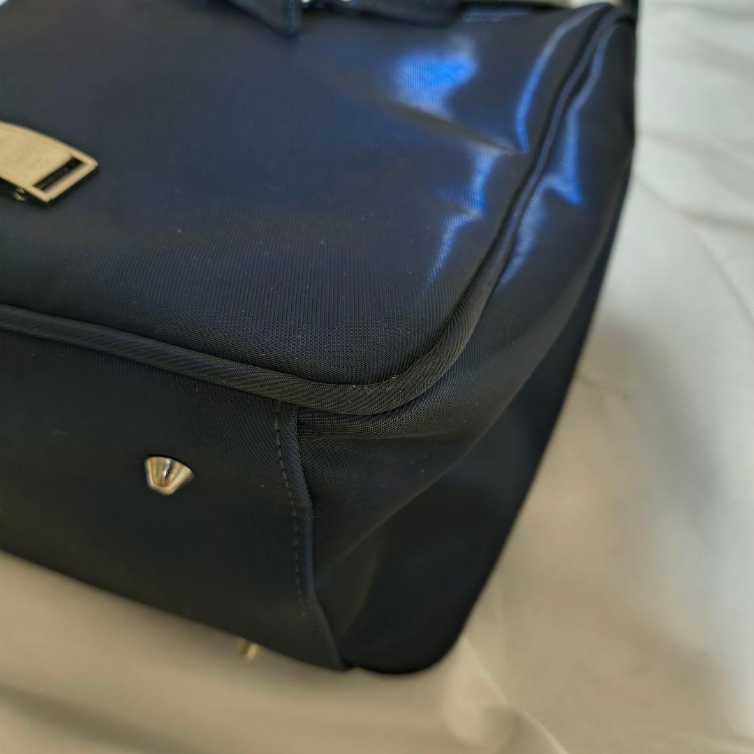 Jean Paul Gaultier ネイビー ハンドバッグ 玉虫色