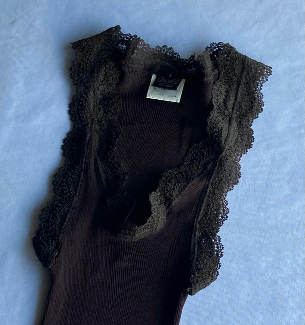 *美品 オスカリート シルク100% インナー Made in Italy