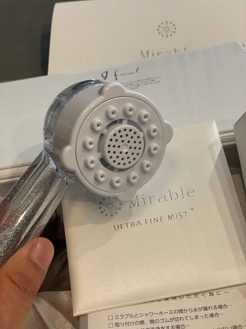 新品正規品ミラブルプラス ウルトラファインミスト サイエンス シャワーヘッド