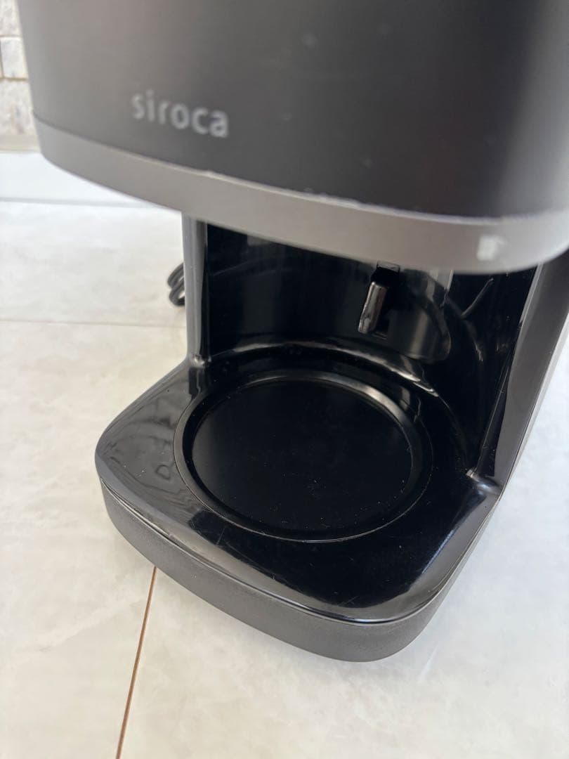 【美品】siroca 全自動コーヒーメーカー「カフェばこPRO」SC-C251