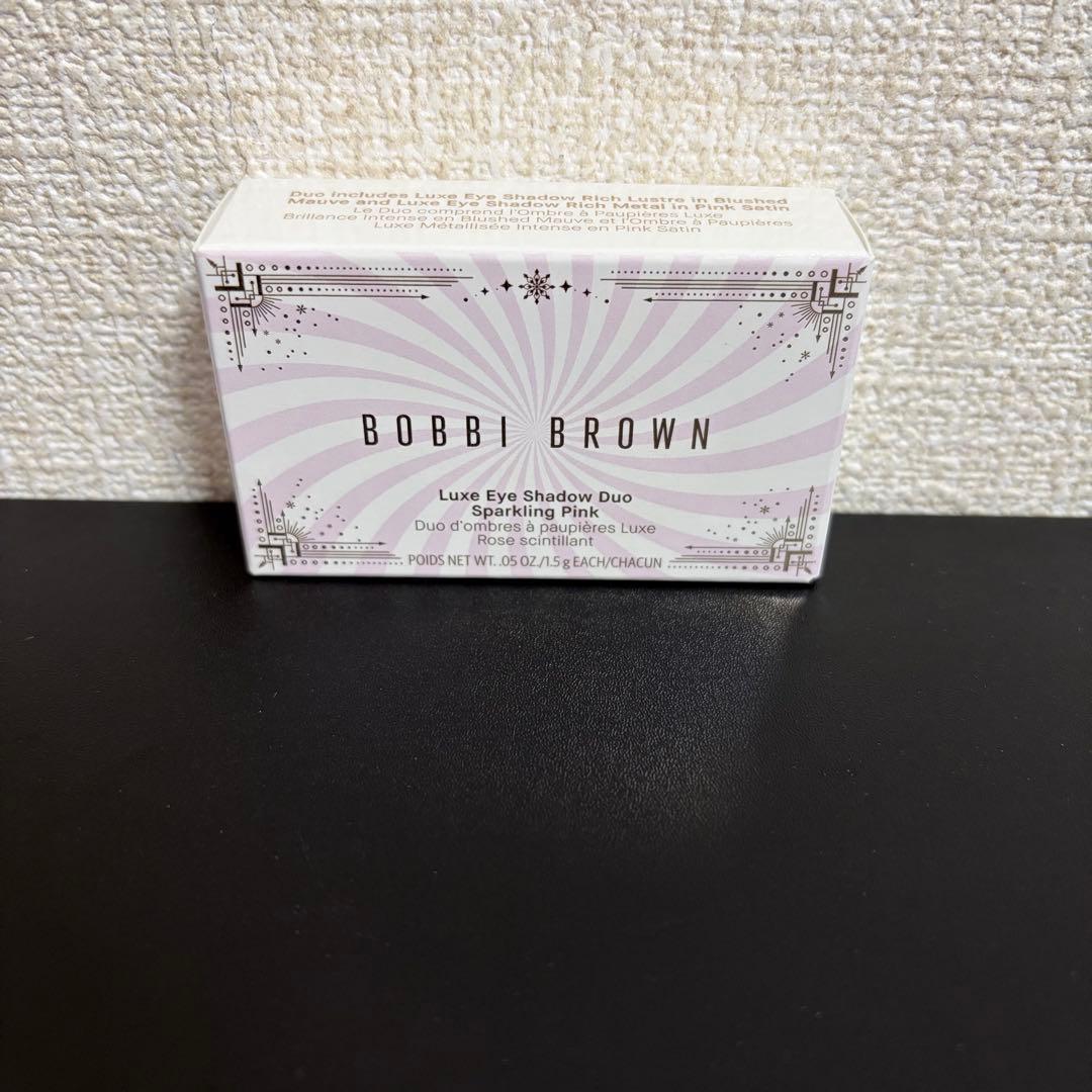 ❗️限定品❗️ボビイブラウン リュクス アイシャドウ デュオ　スパークリングピンク
