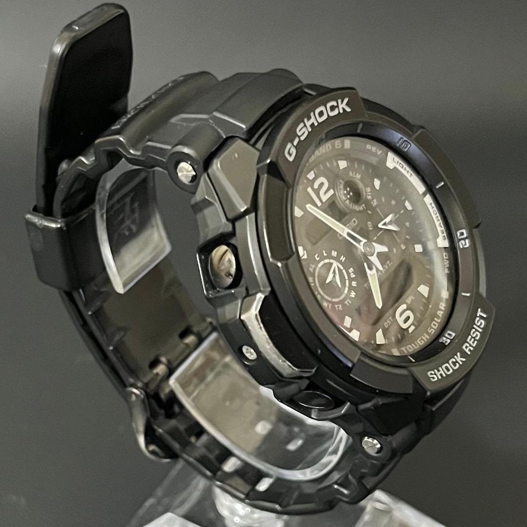 【新品二次電池交換済み/美品】G-SHOCK SKY COCKPIT ブラック