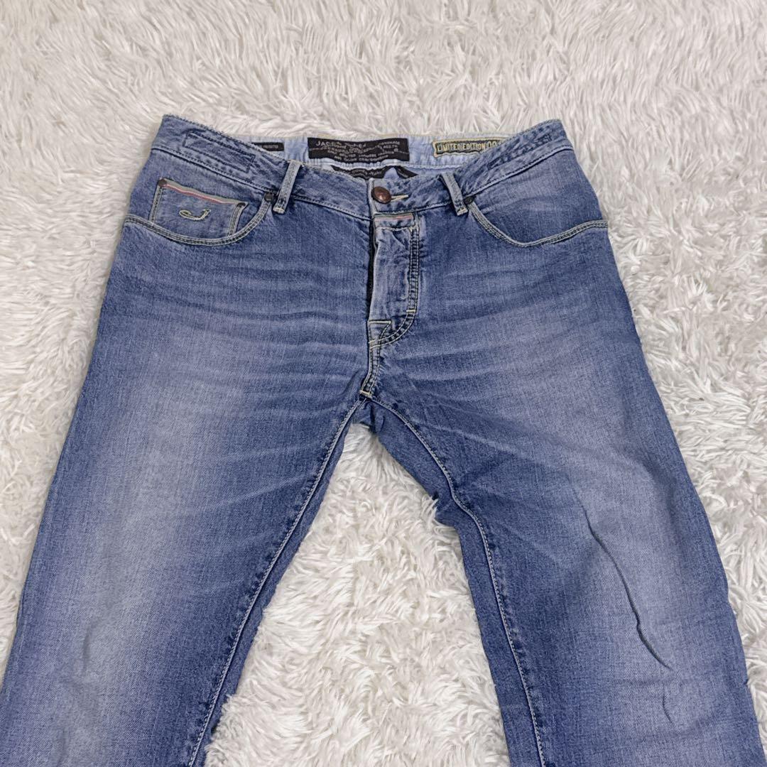 ヤコブコーエン　622 リミテッドエディション　32インチ　ダメージデニム