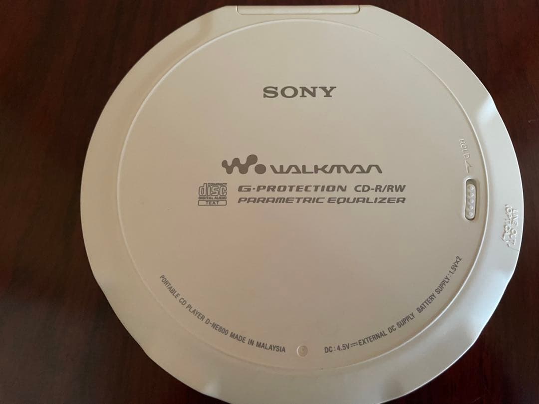 Sony ソニー CD ウォークマン ニッケル水素充電池2本 チャージャー付属