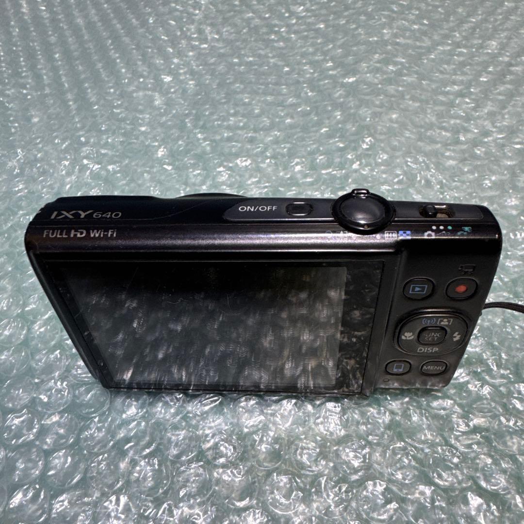 Canon IXY 640 コンパクトデジタルカメラ ブラック