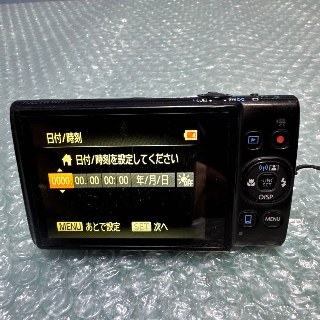 Canon IXY 640 コンパクトデジタルカメラ ブラック