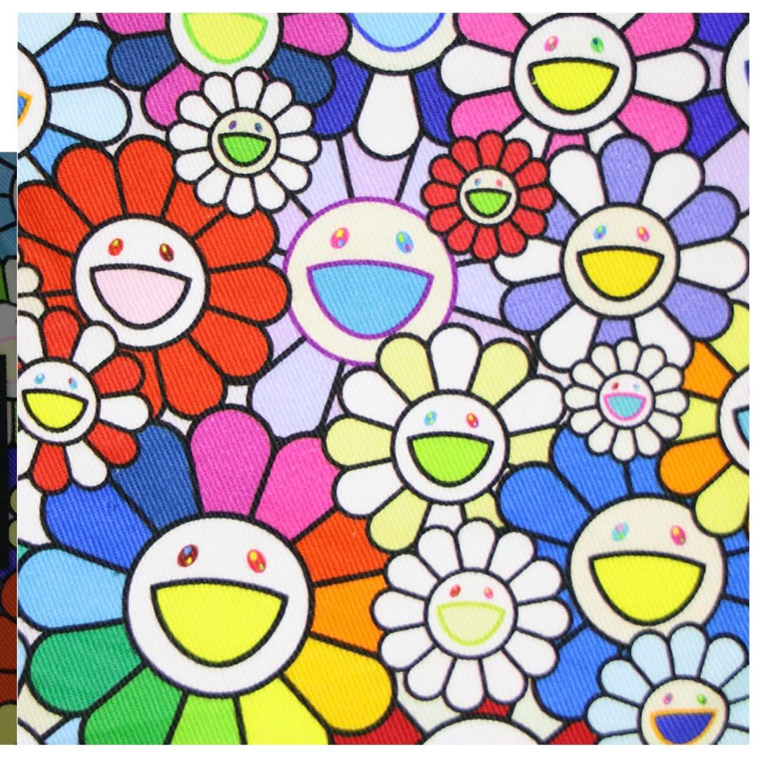 【値下げ】村上隆　マルチカラー花柄コットンジャンプスーツ