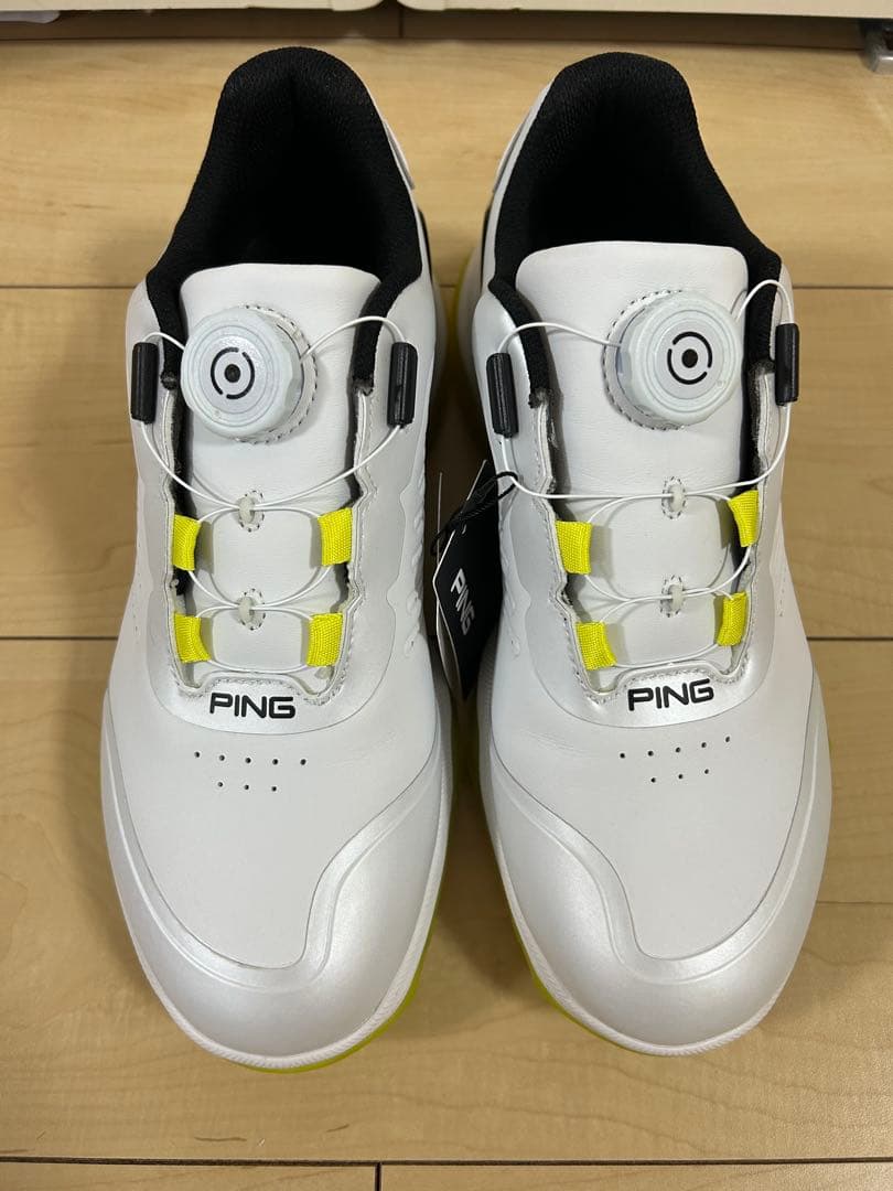 PING ゴルフシューズ BOAダイヤル ホワイト