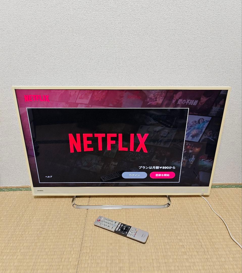 まちこ //////////4K東芝 40型 スマートテレビ✨映り超綺麗