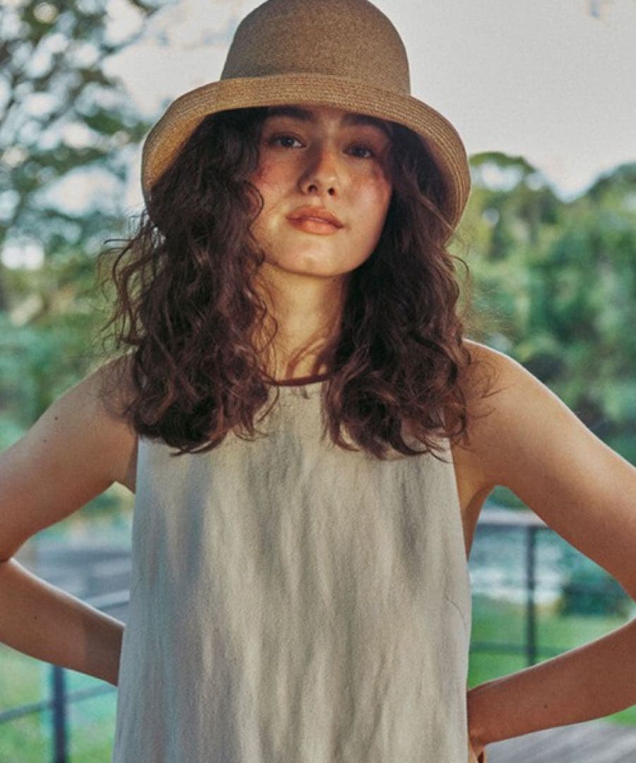 ★marihoja × ETRE TOKYO★ 未使用ブレードダウンブリムハット