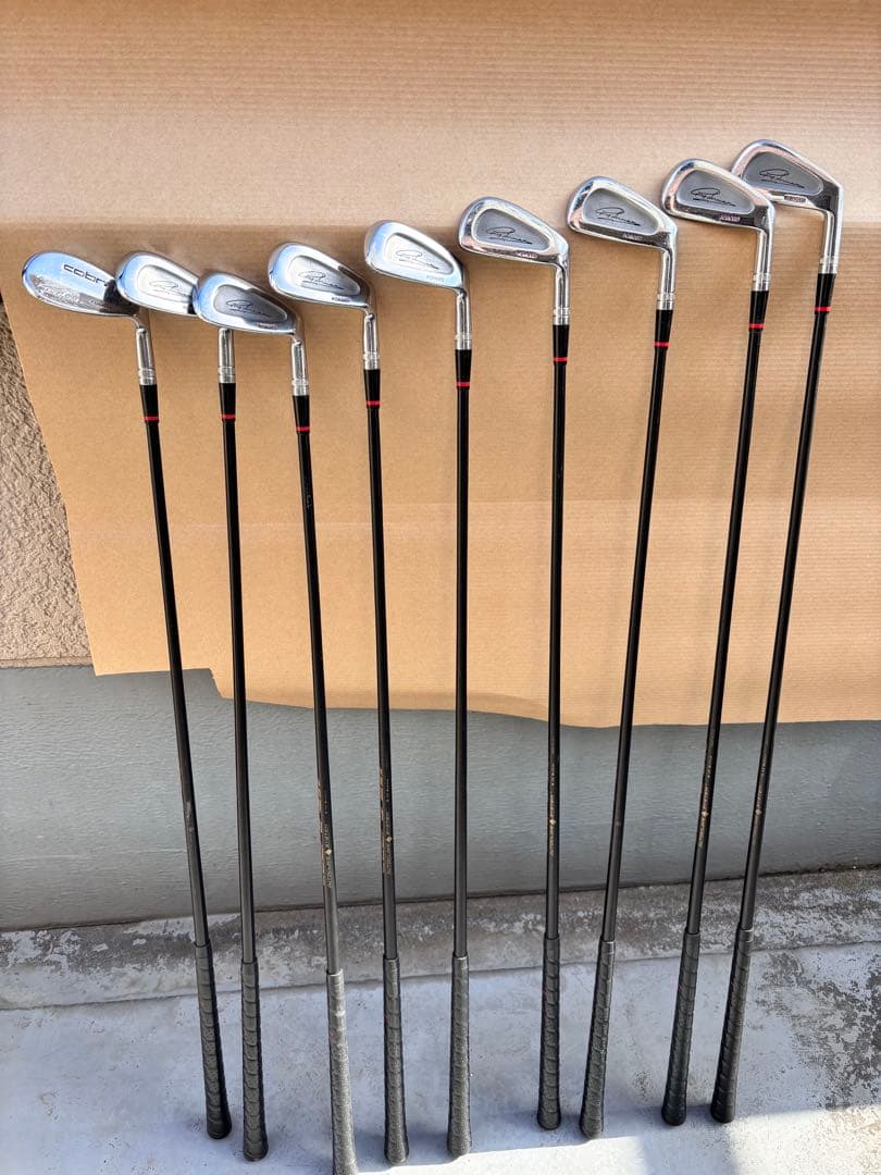 【希少】コブラ　アイアン9本　グレッグノーマン　シグネチャー　マッスルバック　錆