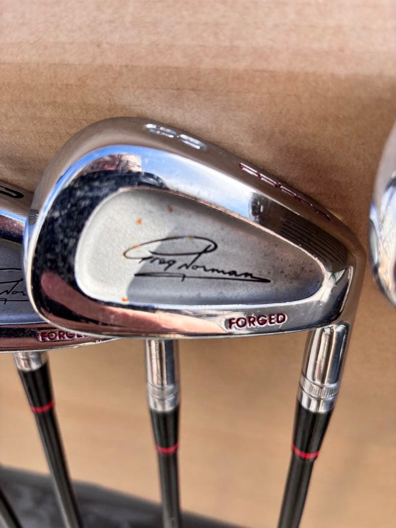 【希少】コブラ　アイアン9本　グレッグノーマン　シグネチャー　マッスルバック　錆