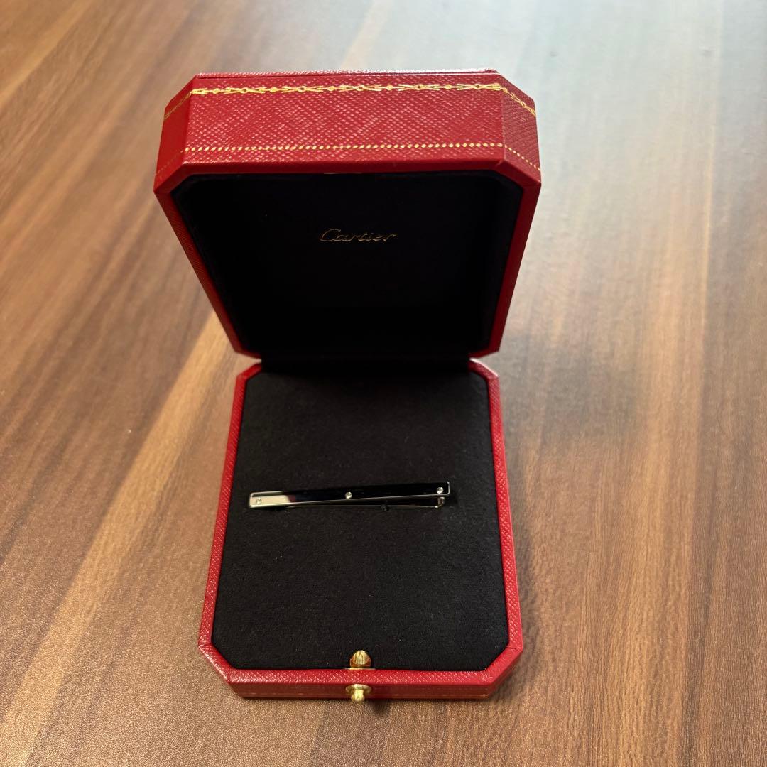 カルティエ ネクタイピン Santos de Cartier tie clip