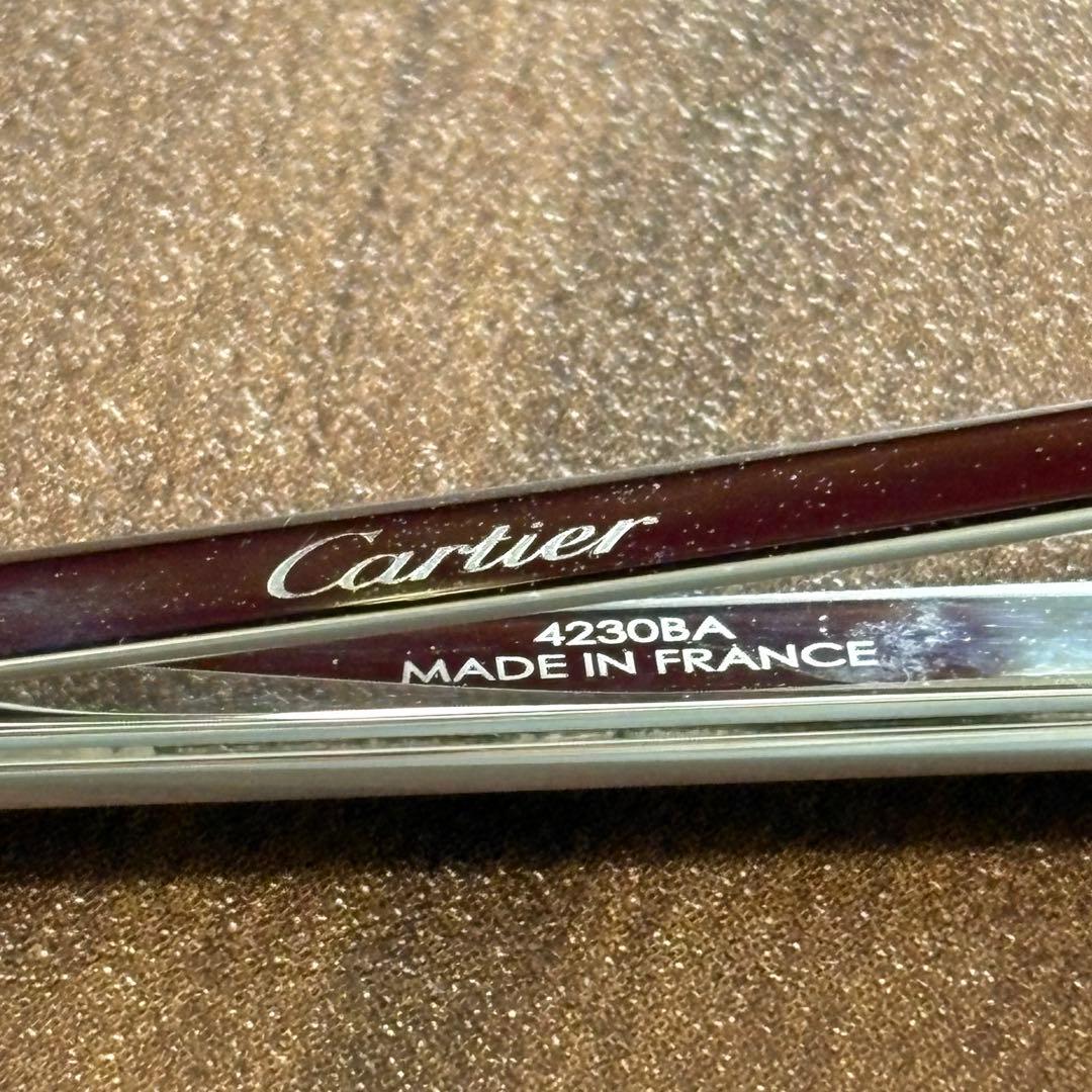 カルティエ ネクタイピン Santos de Cartier tie clip