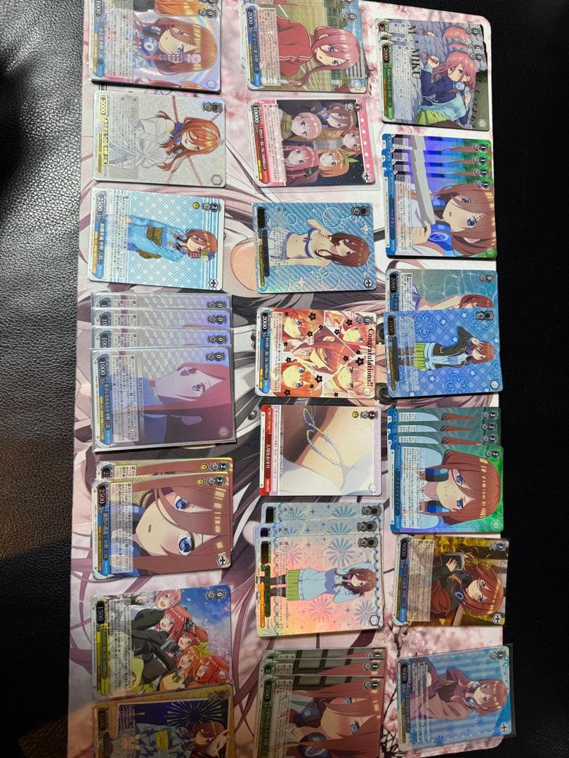 ヴァイスシュヴァルツ 五等分の花嫁8門 フルレアデッキ パーツ