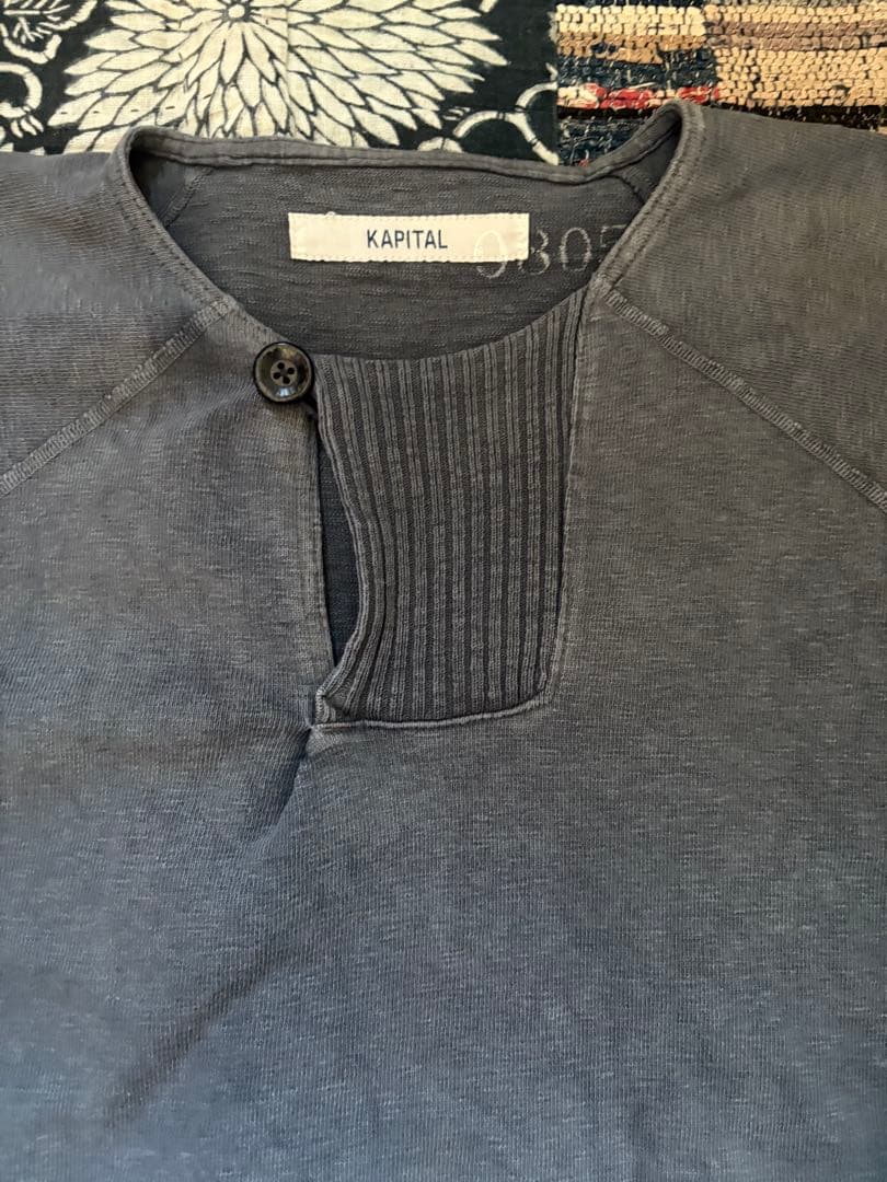 KAPITAL グレー スウェット トレーナー　XL 初期