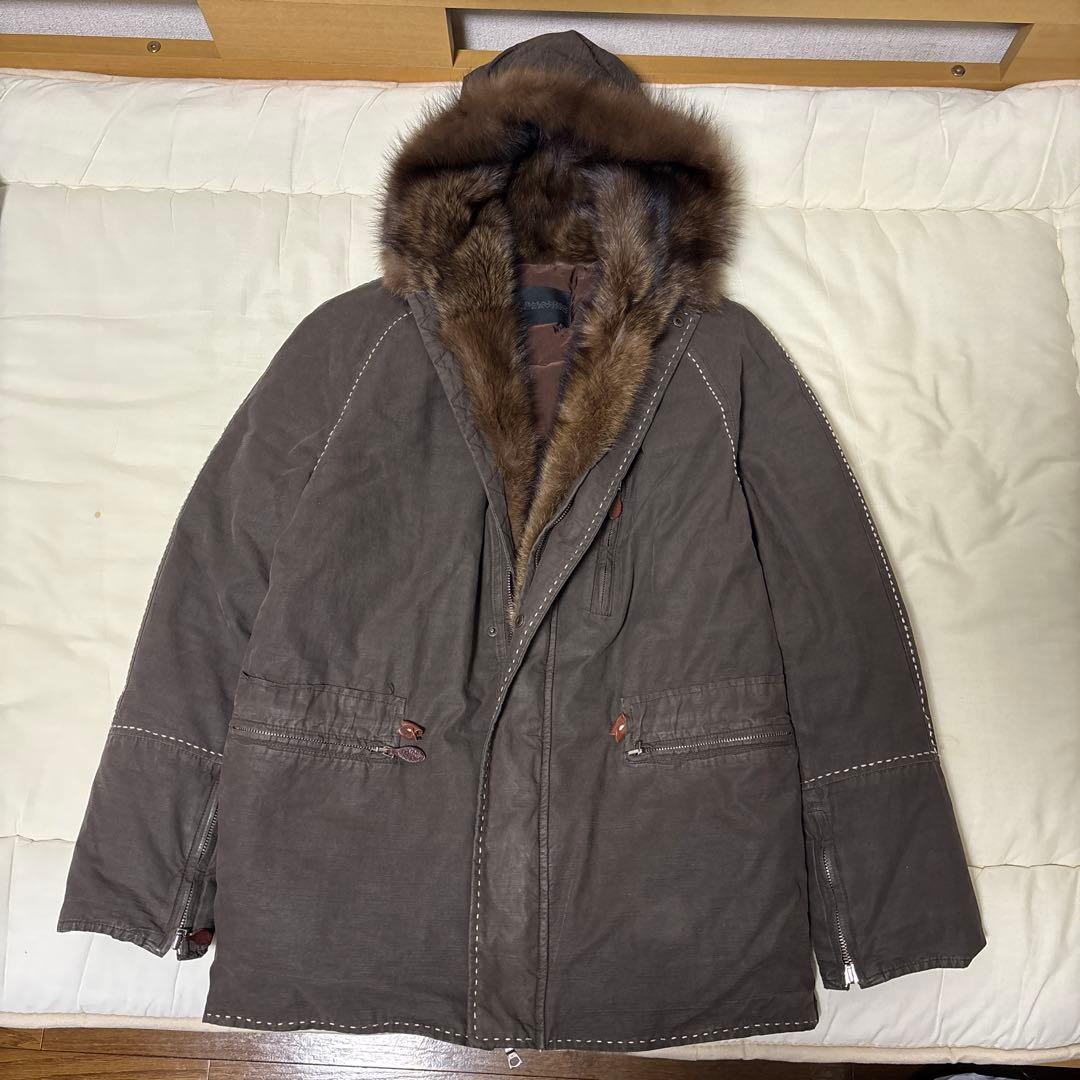 【超特価】極美品✨ERMANNO SCERVINOモッズコート　ファーコート