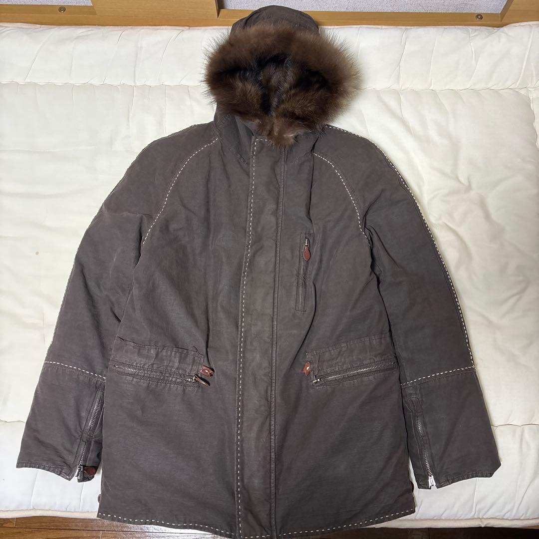 【超特価】極美品✨ERMANNO SCERVINOモッズコート　ファーコート