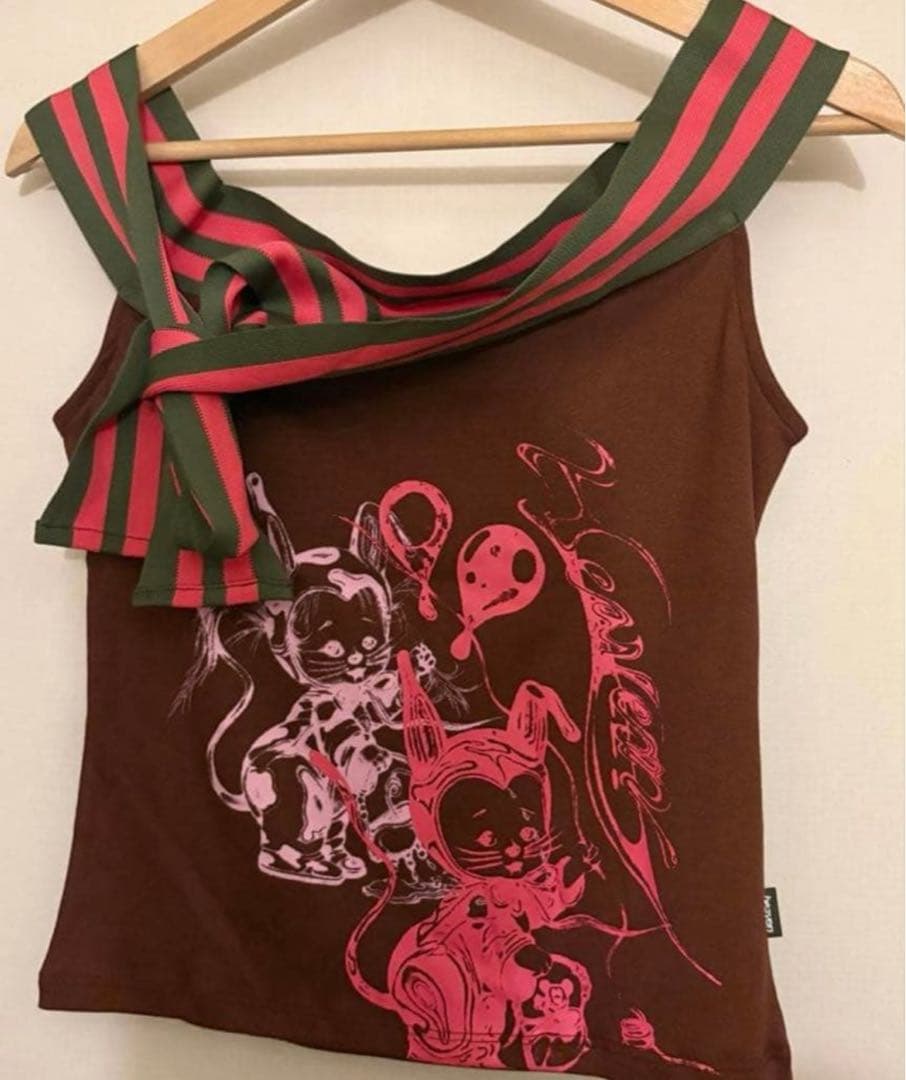 Heaven by marc jacobs ワン ショルダー トップ