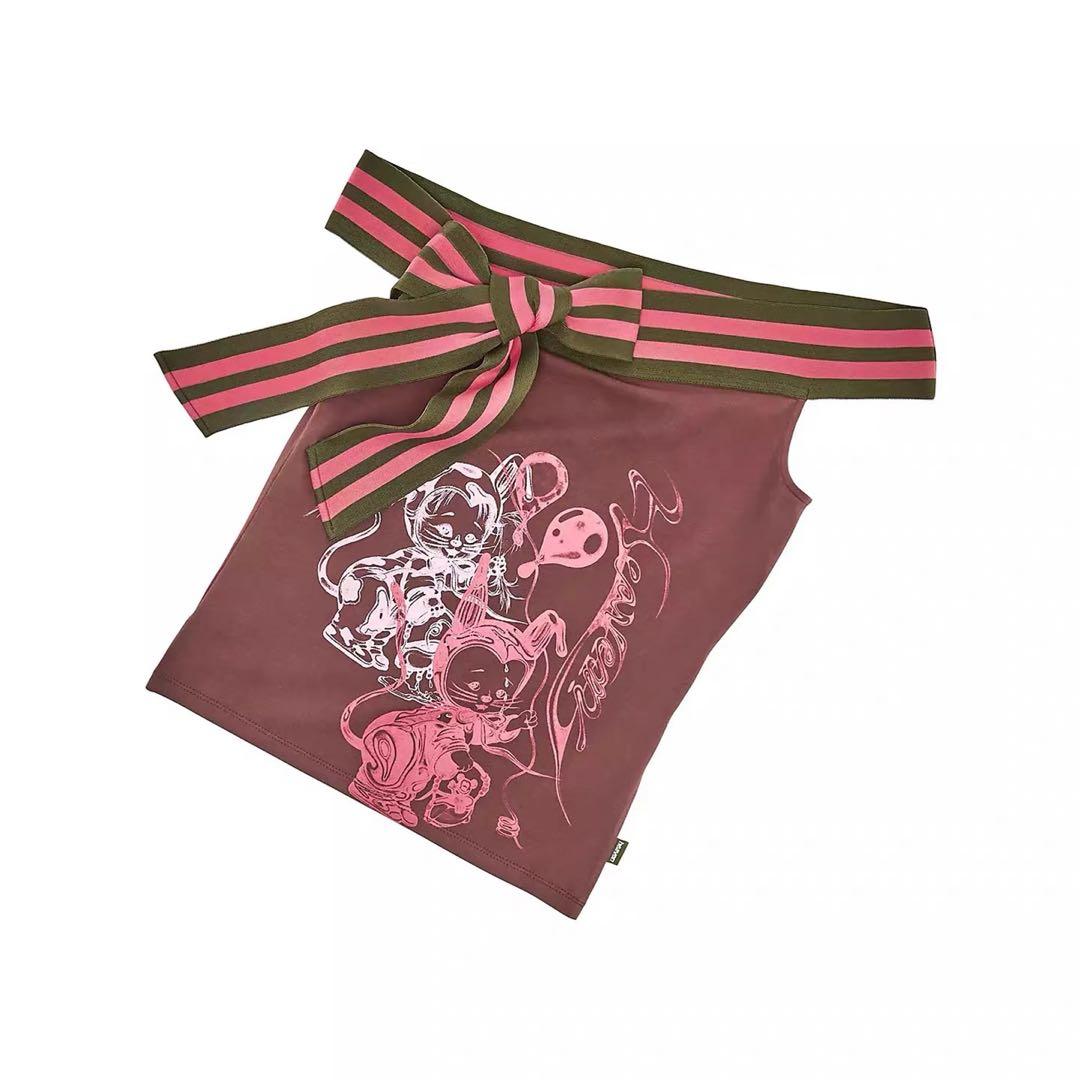 Heaven by marc jacobs ワン ショルダー トップ