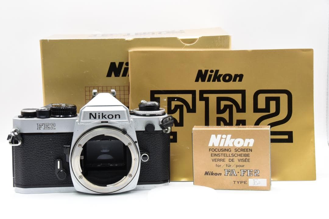 ■ 美品 ■ニコン Nikon FE2 ボディ《露出、シャッターOK》
