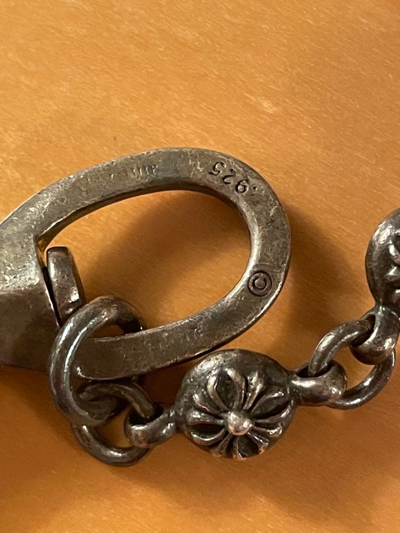 肉 シルバーウォレットチェーン120.5g 45センチ