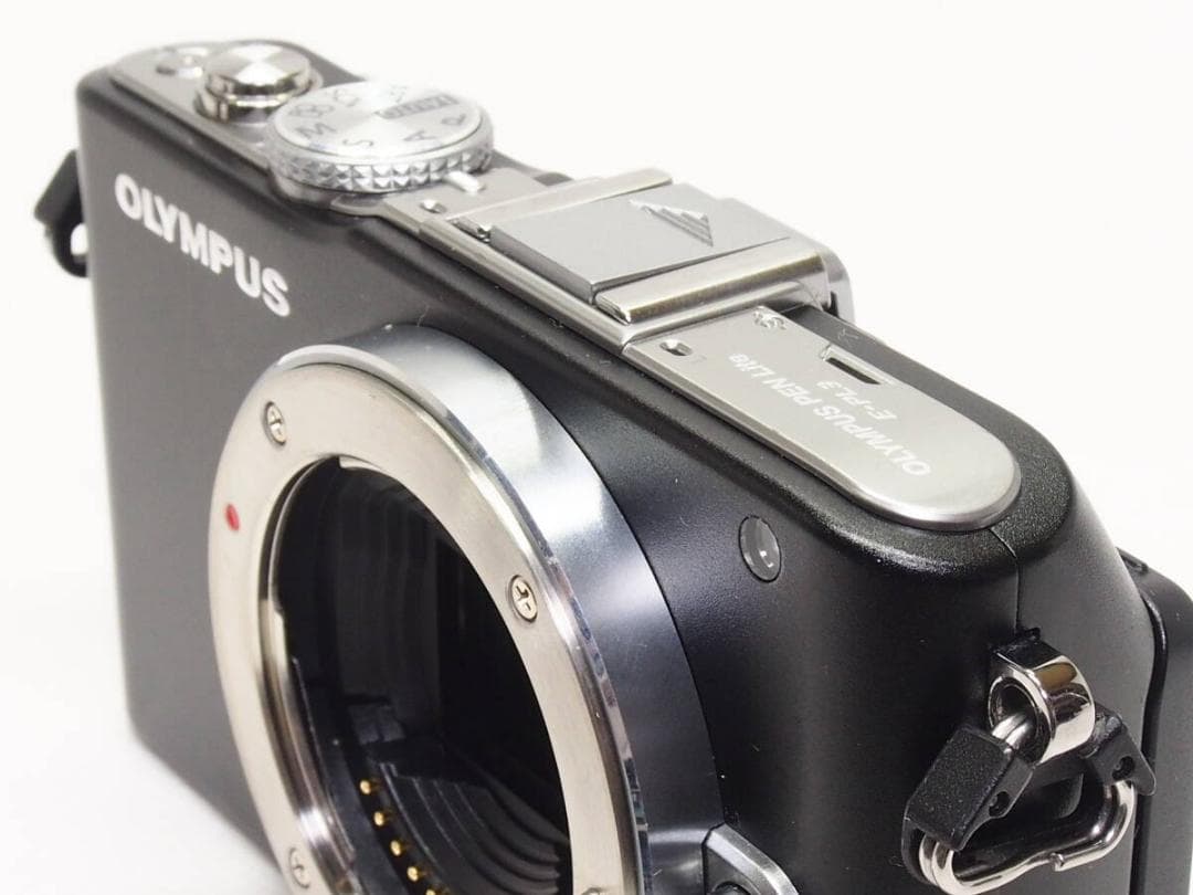 ■美品■ OLYMPUS PEN E-PL3 ボディ ブラック《 S数3007回